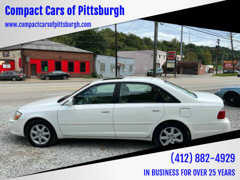 2003 Toyota Avalon for sale at Compact Cars of Pittsburgh in Pittsburgh PA