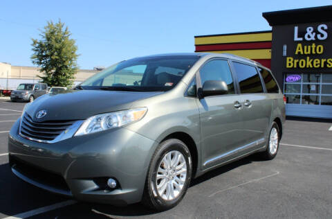 2011 Toyota Sienna for sale at L & S AUTO BROKERS in Fredericksburg VA