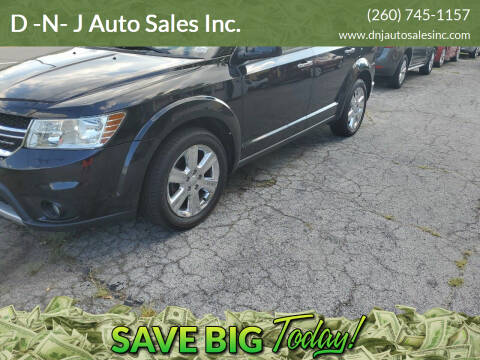 2012 Dodge Journey for sale at D -N- J Auto Sales Inc. in Fort Wayne IN