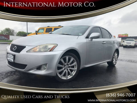 2008 Lexus IS 250 for sale at International Motor Co. in Saint Charles MO
