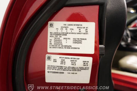 1998 Chevrolet Corvette