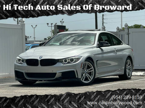 2014 BMW 4 Series for sale at Hi Tech Auto Sales Of Broward in Hollywood FL