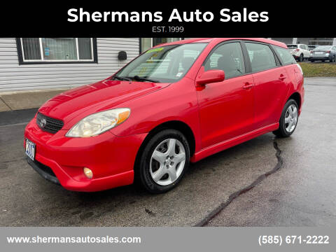 2007 Toyota Matrix for sale at Shermans Auto Sales in Webster NY