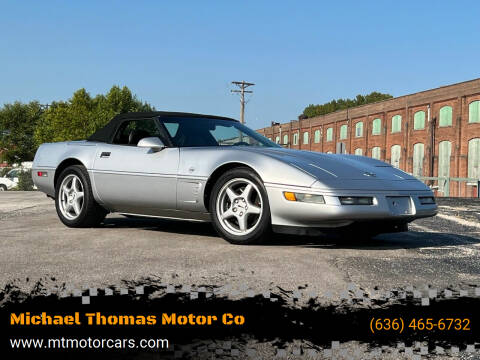 1996 Chevrolet Corvette for sale at Michael Thomas Motor Co in Saint Charles MO