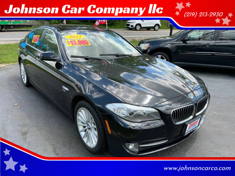 2011 BMW 5 Series for sale at Johnson Car Company llc in Crown Point IN