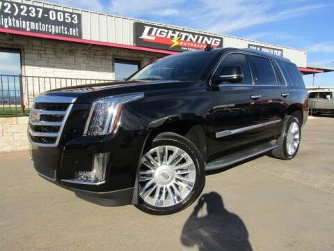2015 Cadillac Escalade for sale at Lightning Motorsports in Grand Prairie TX
