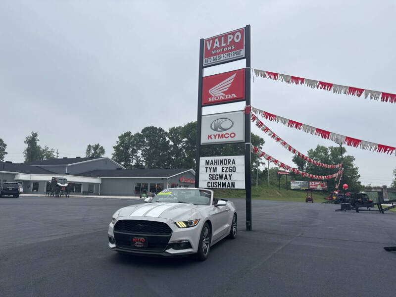 Used 2015 Ford Mustang V6 with VIN 1FATP8EM4F5351966 for sale in Valparaiso, IN