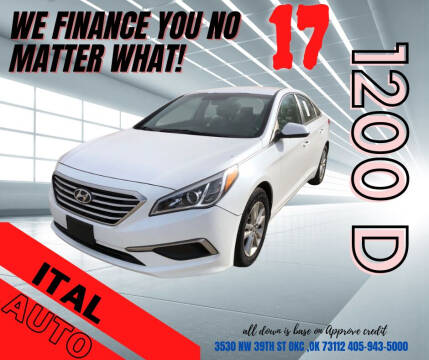 2017 Hyundai Sonata for sale at IT GROUP in Oklahoma City OK