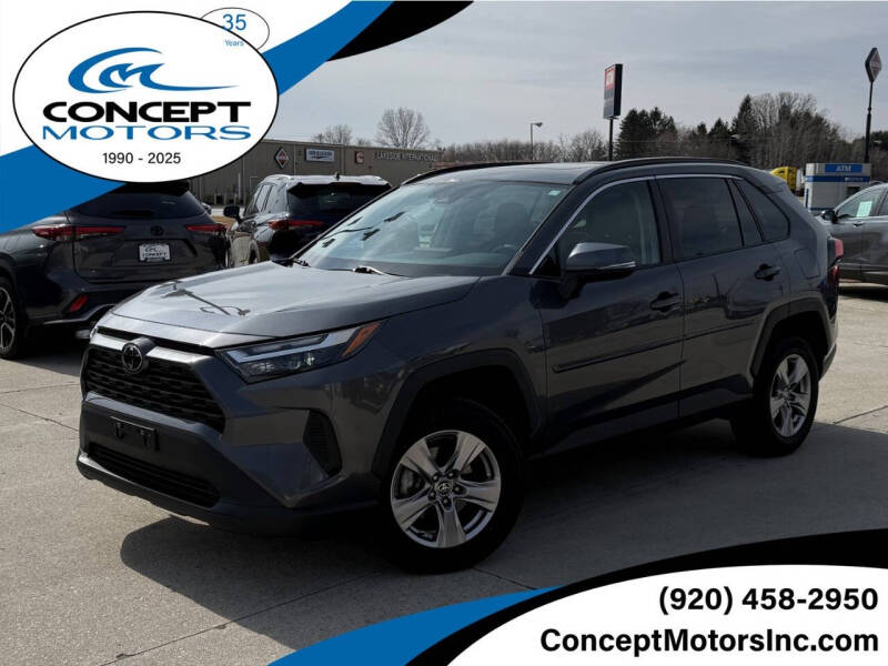 2022 Toyota RAV4 for sale at CONCEPT MOTORS INC in Sheboygan WI