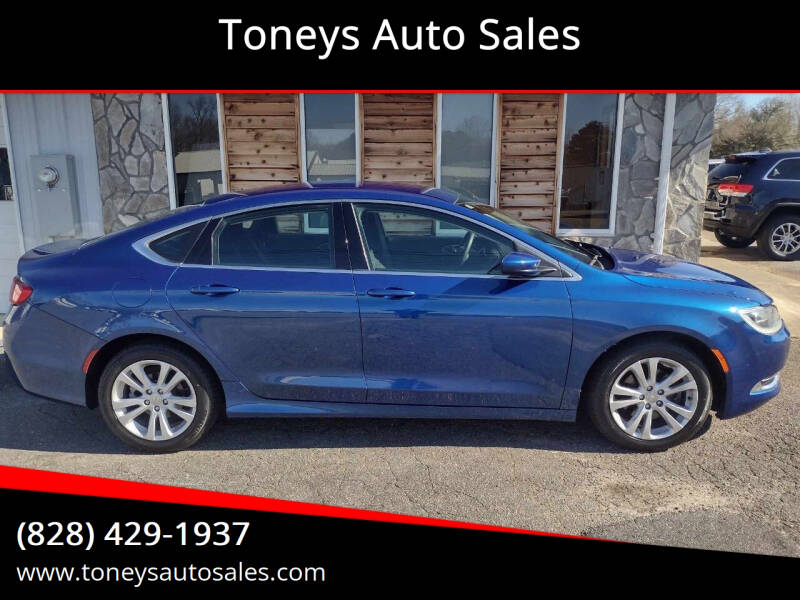 2016 Chrysler 200 for sale at Toneys Auto Sales in Forest City NC