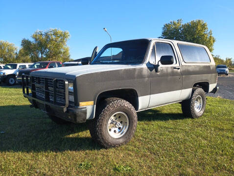 1985 Chevrolet Blazer for sale at V Force Auto Sales in Coloma MI