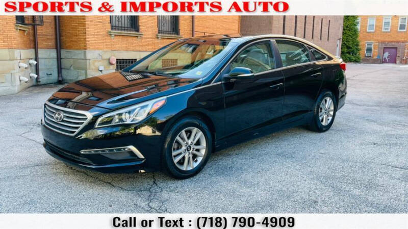 2015 Hyundai Sonata for sale at Sports & Imports Auto Inc. in Brooklyn NY