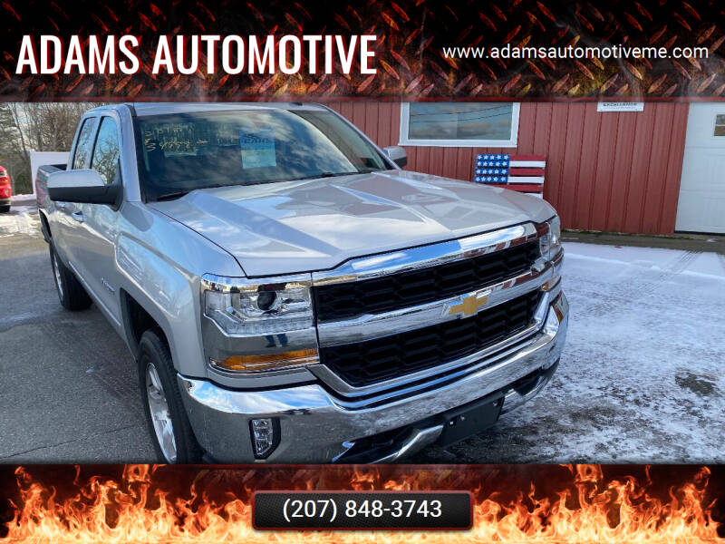2018 Chevrolet Silverado 1500 for sale at Adams Automotive in Hermon ME