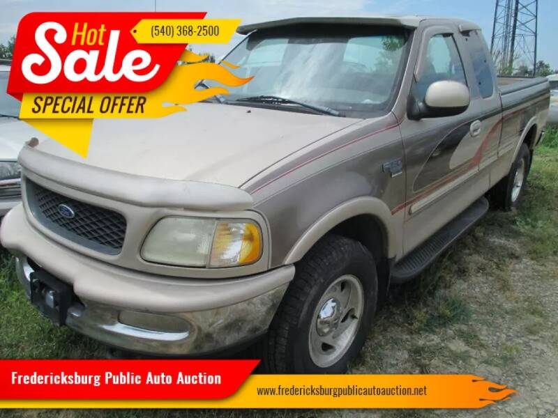 1998 Ford F-150 for sale at FPAA in Fredericksburg VA