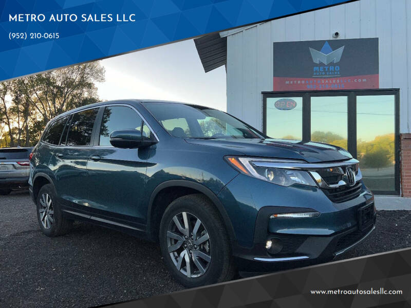 2020 Honda Pilot for sale at METRO AUTO SALES LLC in Lino Lakes MN