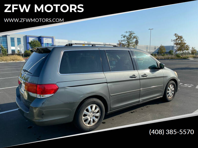 2008 Honda Odyssey for sale at ZFW MOTORS in Soquel CA