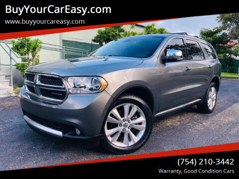 2011 Dodge Durango for sale at BuyYourCarEasyllc.com in Hollywood FL