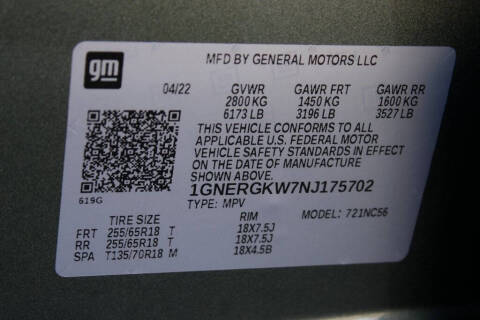 2022 Chevrolet Traverse LT Cloth