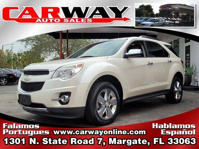 2012 Chevrolet Equinox for sale at CARWAY Auto Sales in Margate FL