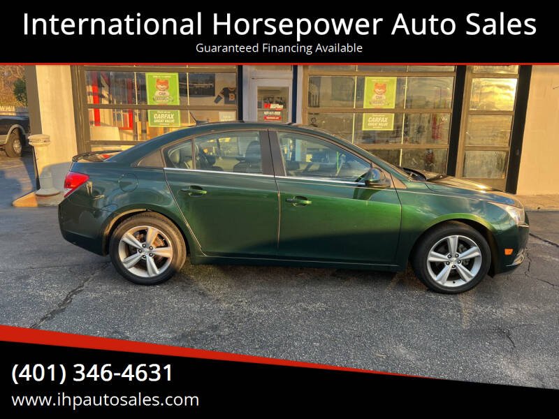 2014 Chevrolet Cruze for sale at International Horsepower Auto Sales in Warwick RI