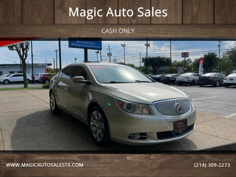 2013 Buick LaCrosse for sale at Magic Auto Sales - Cash Cars in Dallas TX