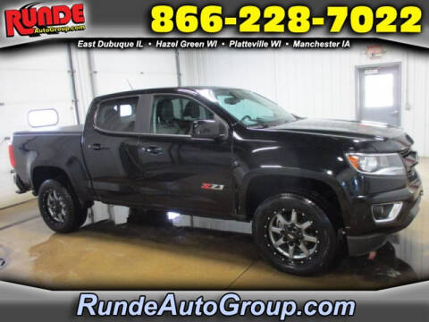 2019 Chevrolet Colorado for sale at Runde PreDriven in Hazel Green WI