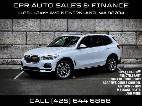 2019 BMW X5 for sale at CPR AUTO SALES AND FINANCE in Kirkland WA