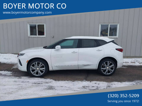 2020 Chevrolet Blazer for sale at BOYER MOTOR CO in Sauk Centre MN