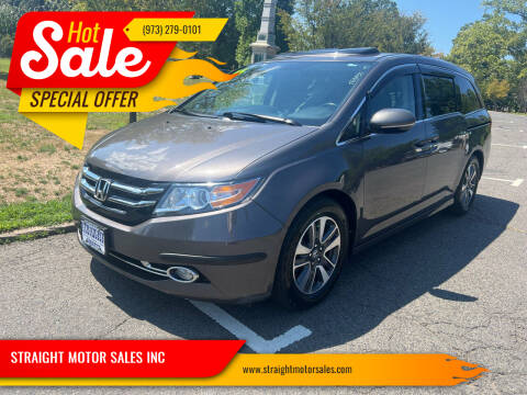 2016 Honda Odyssey for sale at STRAIGHT MOTOR SALES INC in Paterson NJ