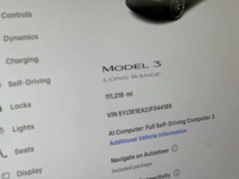 2018 Tesla Model 3 Long Range