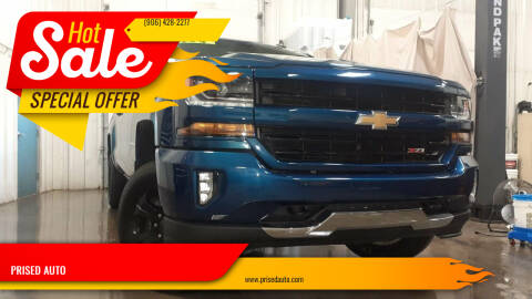 2018 Chevrolet Silverado 1500 for sale at PRISED AUTO in Gladstone MI