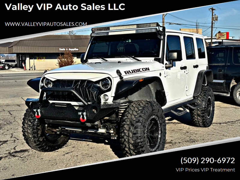 2015 Jeep Wrangler Unlimited for sale at Valley VIP Auto Sales LLC in Spokane Valley WA