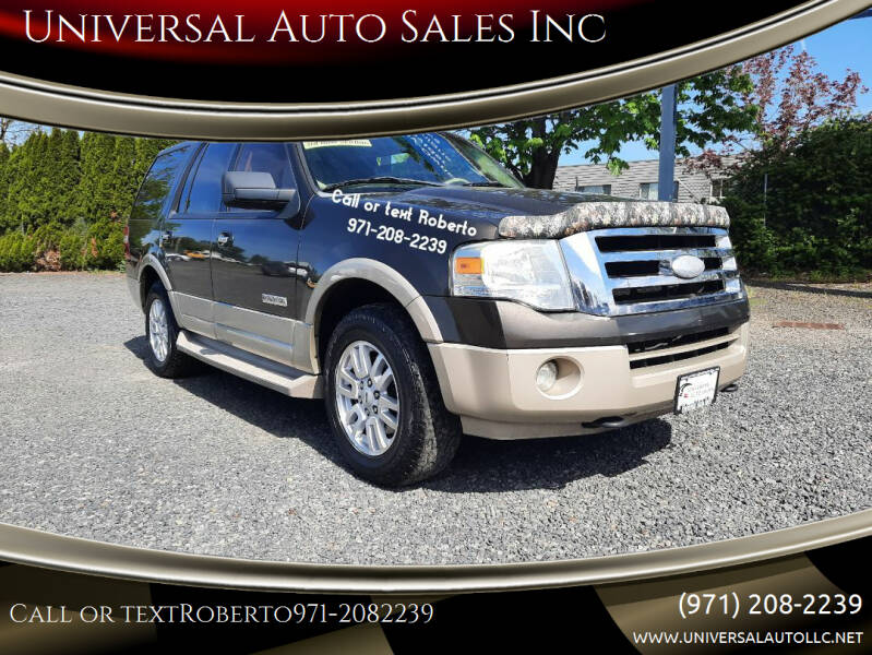 2008 Ford Expedition for sale at Universal Auto Sales Inc in Salem OR