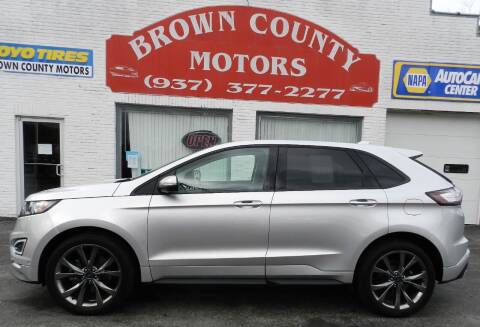 2017 Ford Edge for sale at Brown County Motors in Russellville OH