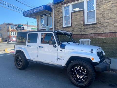 2015 Jeep Wrangler Unlimited for sale at JG Auto Sales in North Bergen NJ