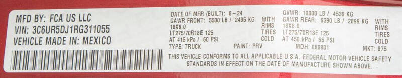 2024 RAM 2500 Big Horn