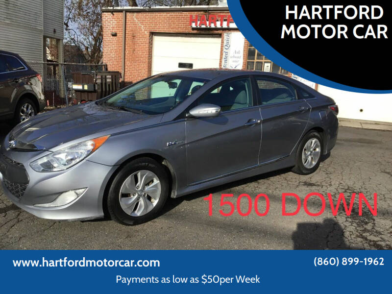 2015 Hyundai Sonata Hybrid for sale at HARTFORD MOTOR CAR in Hartford CT