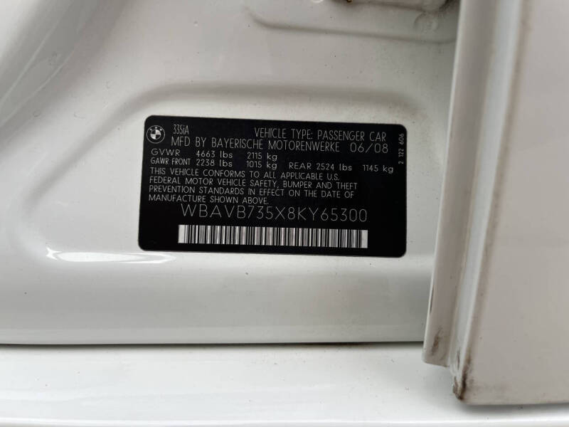 2008 BMW 3 Series 335i