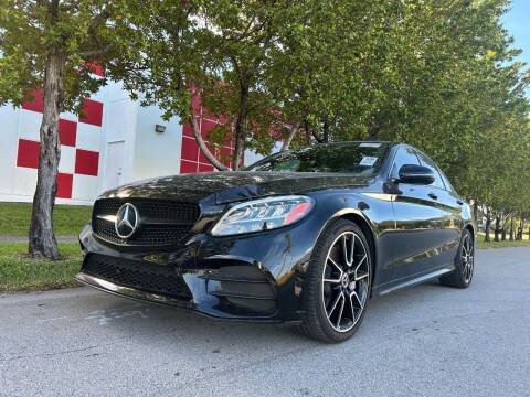 2019 Mercedes-Benz C-Class for sale at HIGH PERFORMANCE MOTORS in Hollywood FL