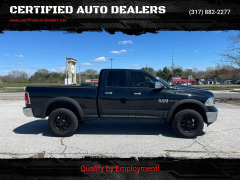 2016 RAM 1500 for sale at CERTIFIED AUTO DEALERS in Greenwood IN