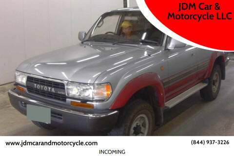 1990 Toyota Land Cruiser for sale at JDM Car & Motorcycle LLC in Shoreline WA