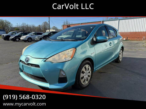 2012 Toyota Prius c for sale at CarVolt LLC in Mebane NC
