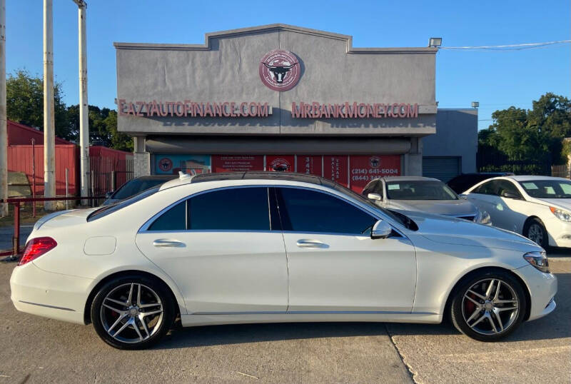 2015 Mercedes-Benz S-Class for sale at Eazy Auto Finance in Dallas TX