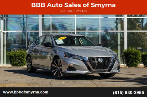 2022 Nissan Altima for sale at BBB Auto Sales of Smyrna in Smyrna TN