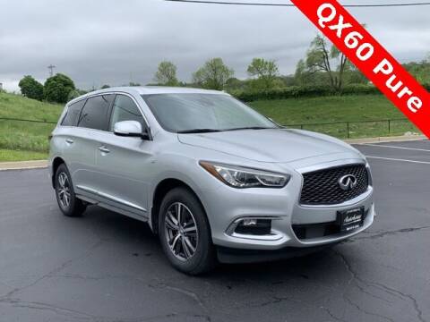 2019 Infiniti QX60 for sale at Autohaus Group of St. Louis MO - 3015 South Hanley Road Lot in Saint Louis MO