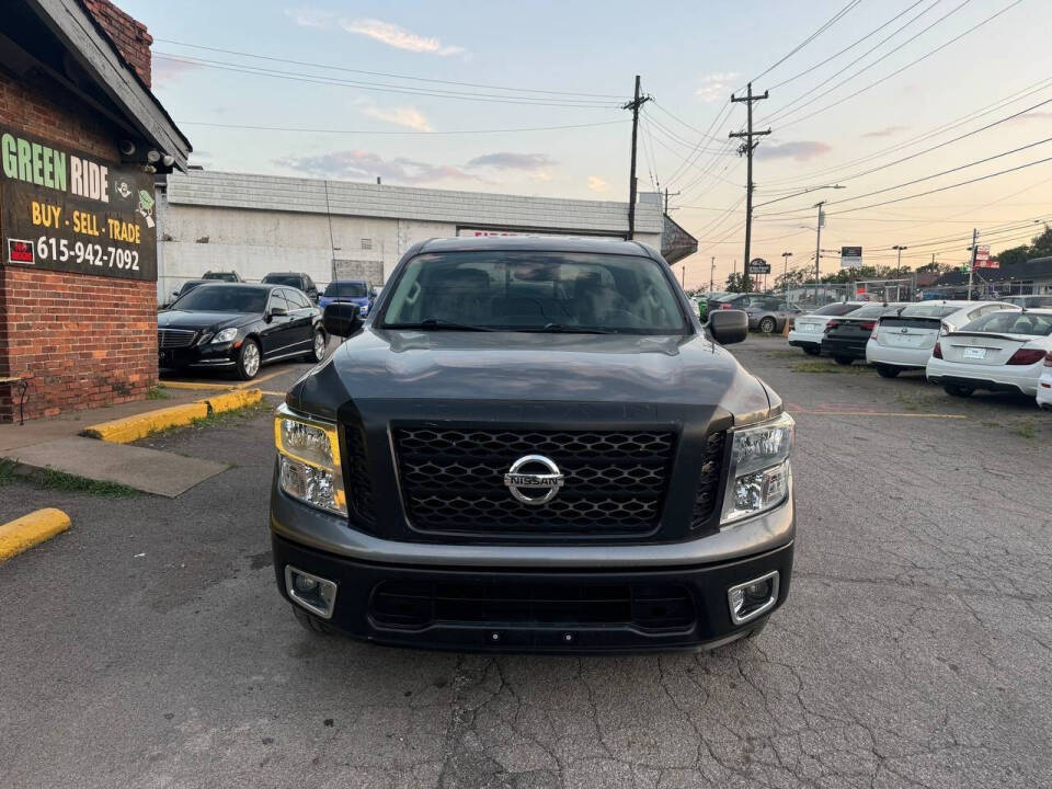 2017 Nissan Titan for sale at Green Ride LLC in NASHVILLE, TN