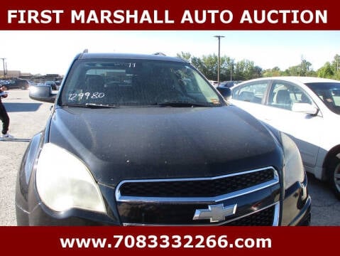 2011 Chevrolet Equinox for sale at First Marshall Auto Auction in Harvey IL