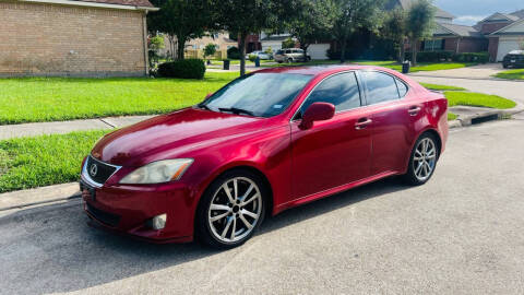 2008 Lexus IS 250 for sale at PRESTIGE OF SUGARLAND in Stafford TX