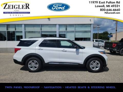 2021 Ford Explorer for sale at Zeigler Ford of Plainwell- Jeff Bishop - Zeigler Ford of Lowell in Lowell MI