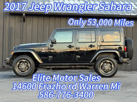 2017 Jeep Wrangler Unlimited